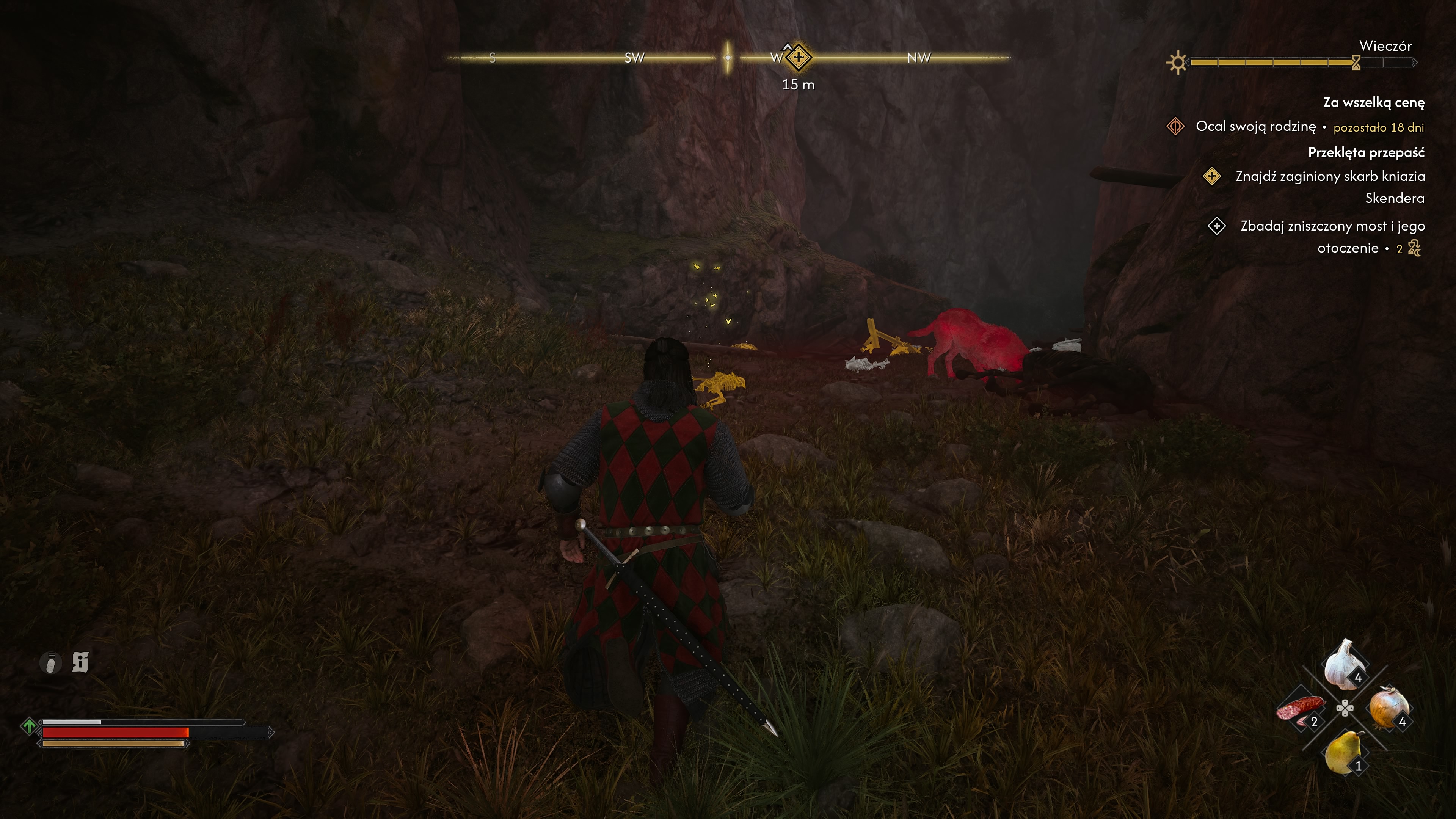 The Blood of Dawnwalker - Przeklęta przepaść: skarb Kniazia Skendera, Echo, miecz