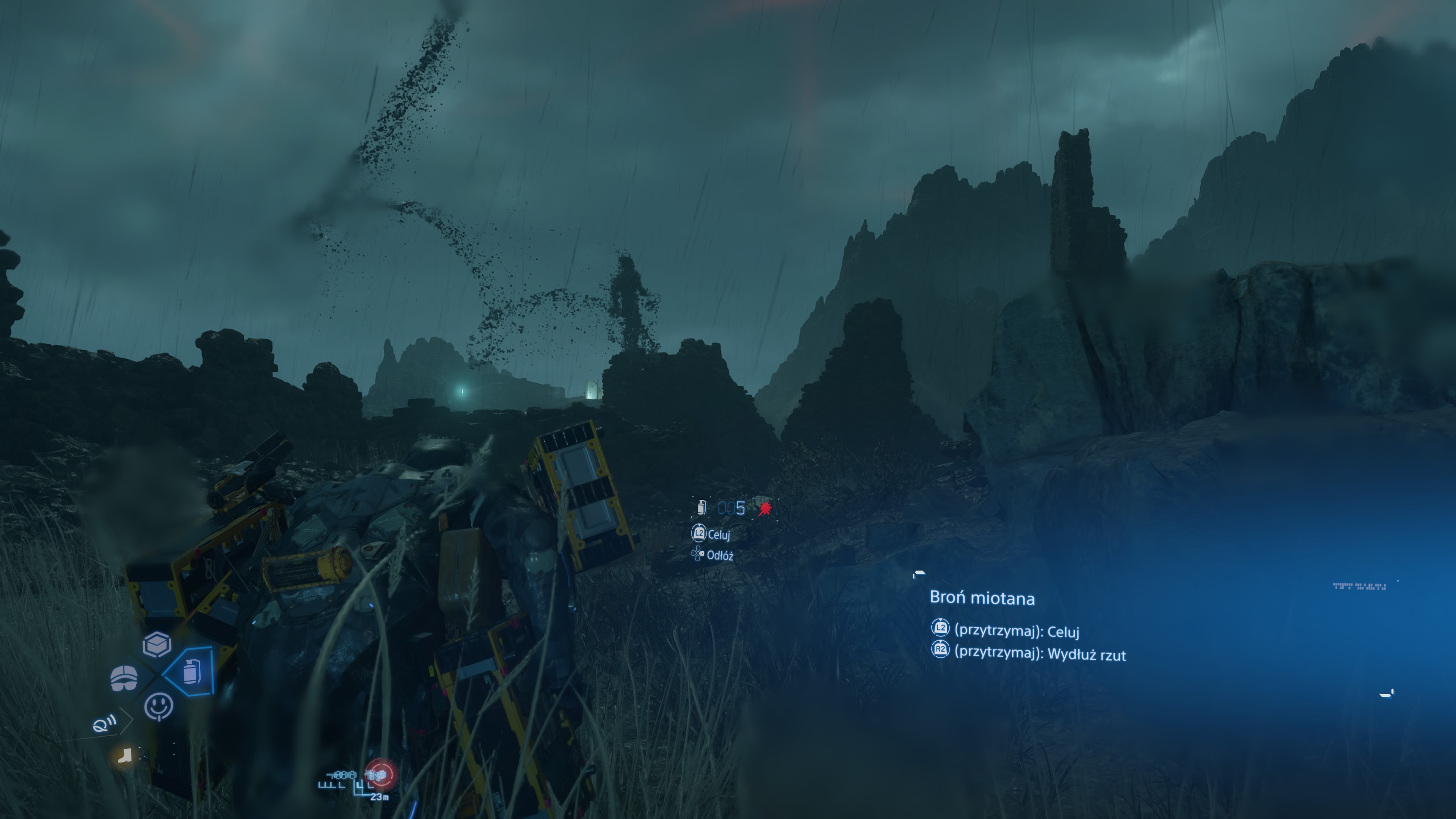 Death Stranding 2 - Zlecenie 5: wynurzeni przy dawnym laboratorium, prototypowe naboje, granaty