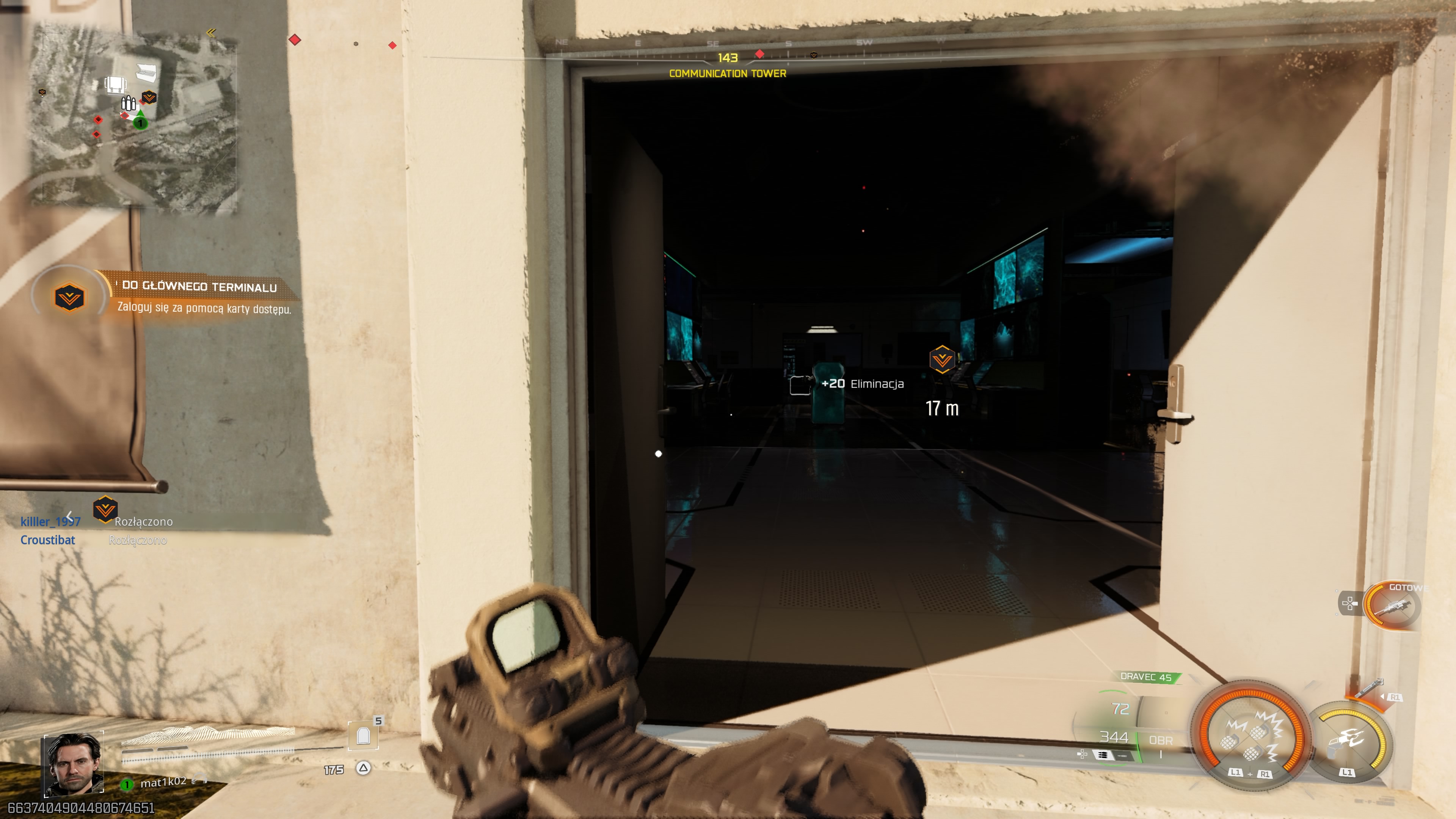 Call of Duty Black Ops 7 - Eskalacja: akwedukt, van, Zaveri, Priya, serwery