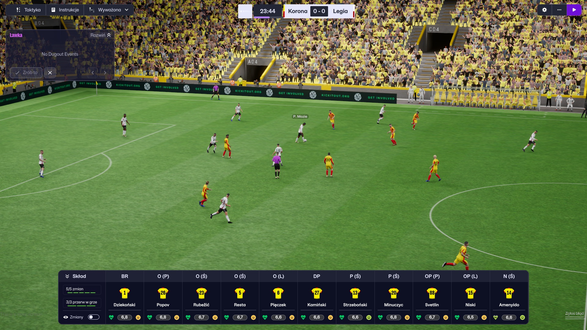 FM26 - widok meczowy