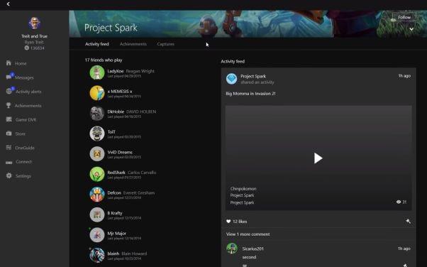 Microsoft wciąż rozwija aplikację Xbox na Windowsie 10