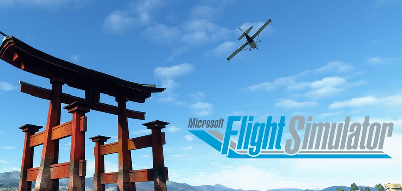 Microsoft Flight Simulator zachwyca japońskimi pejzażami w reklamie