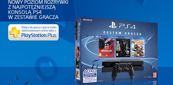 Nowy bundle PS4 z 3 grami trafia do sprzedaży
