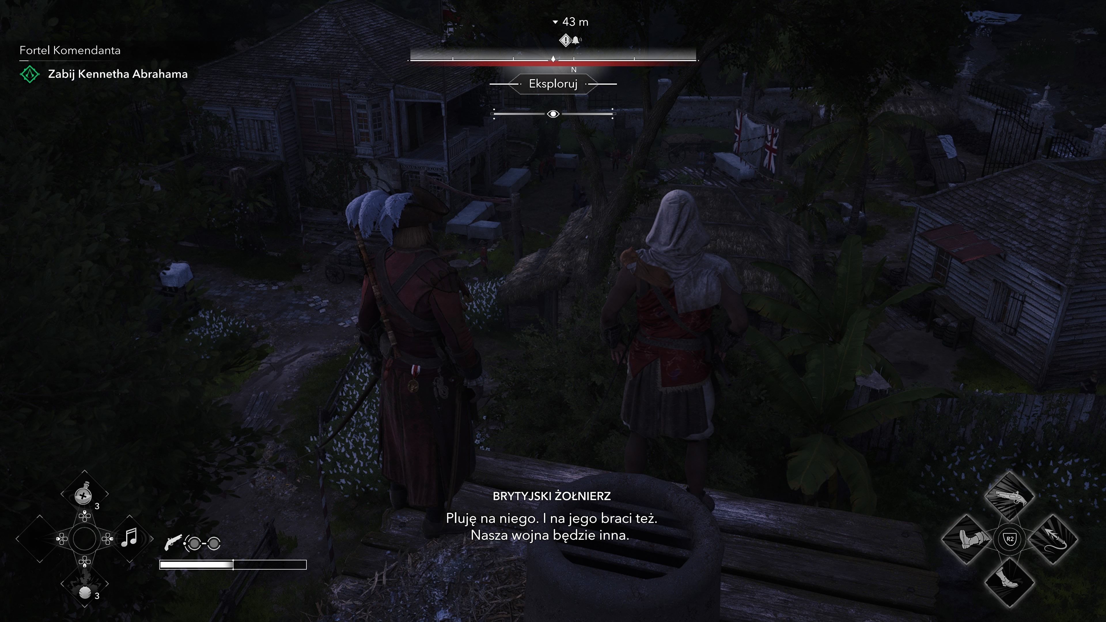 Assassin's Creed Black Flag Resynced - Atak, Fortel Komendanta: Kantor, Kenneth Abraham