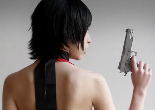 Polski cosplay - Shizuka jako Ada Wong i Serah