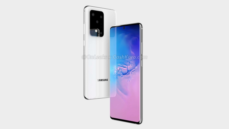 Samsung Galaxy S11+ bez tajemnic. Samsung szykuje dużą wysepkę z obiektywami - jeden to 108 Mpix