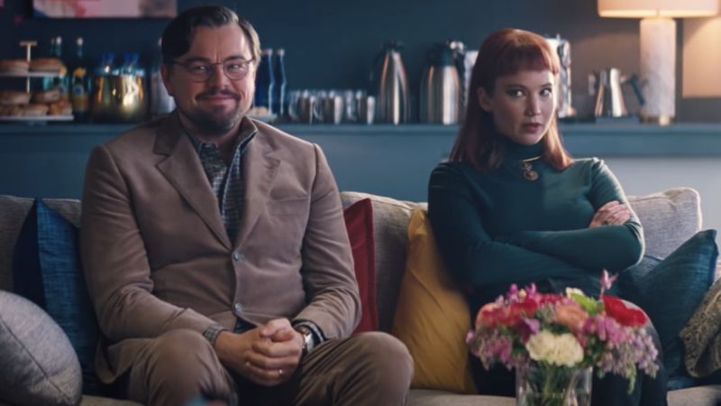 Nie patrz w górę (2021) - recenzja filmu [Netflix]. Koniec świata