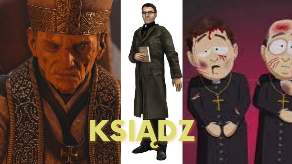 księża w grach wideo