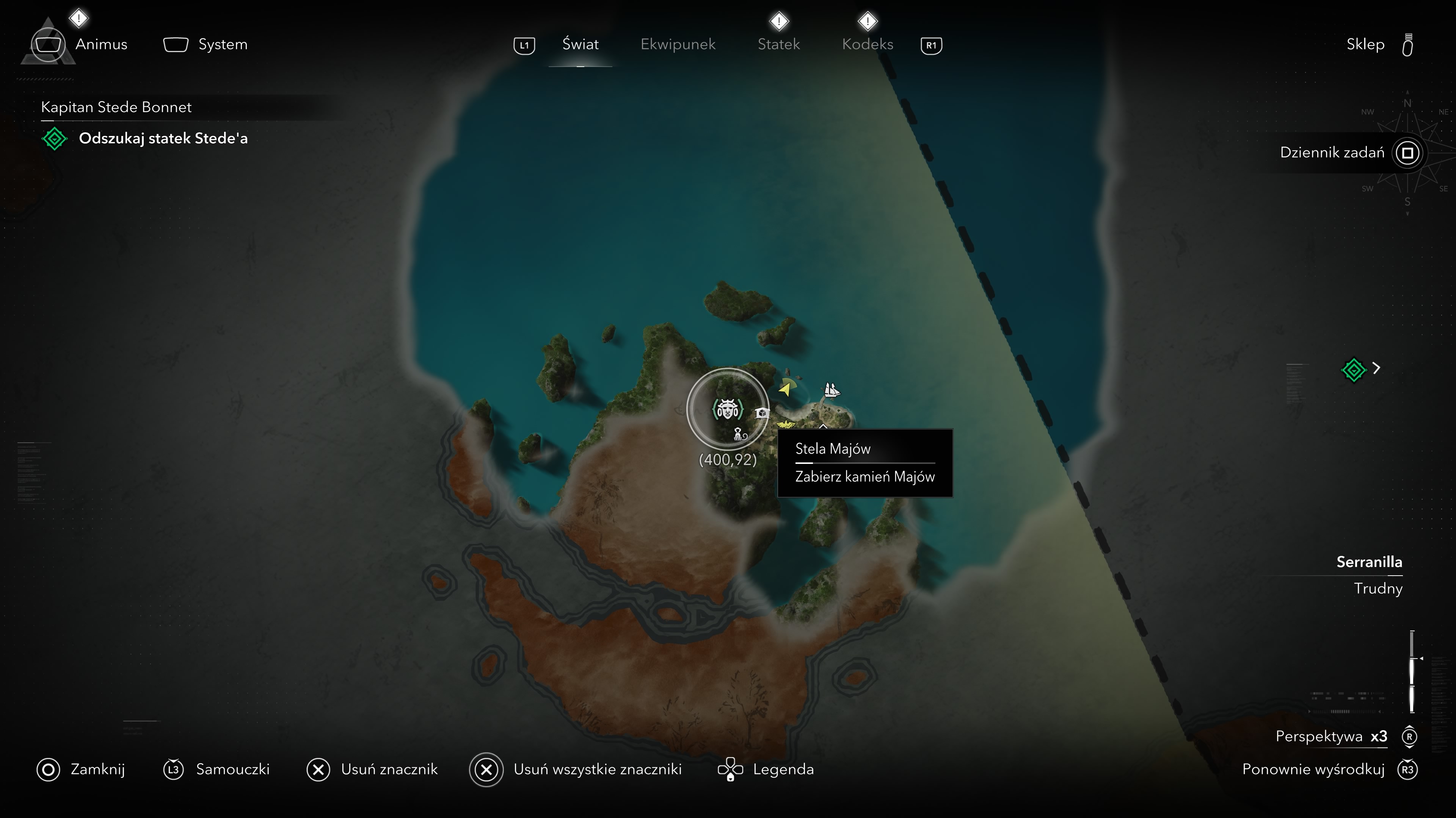 Assassin's Creed Black Flag Resynced - Stele Majów na New Bone