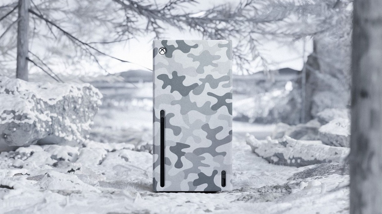 Xbox Arctic Camo obudowa
