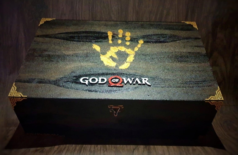 PS5 w motywie God of War Ragnarok. Praca fanów zachwyca