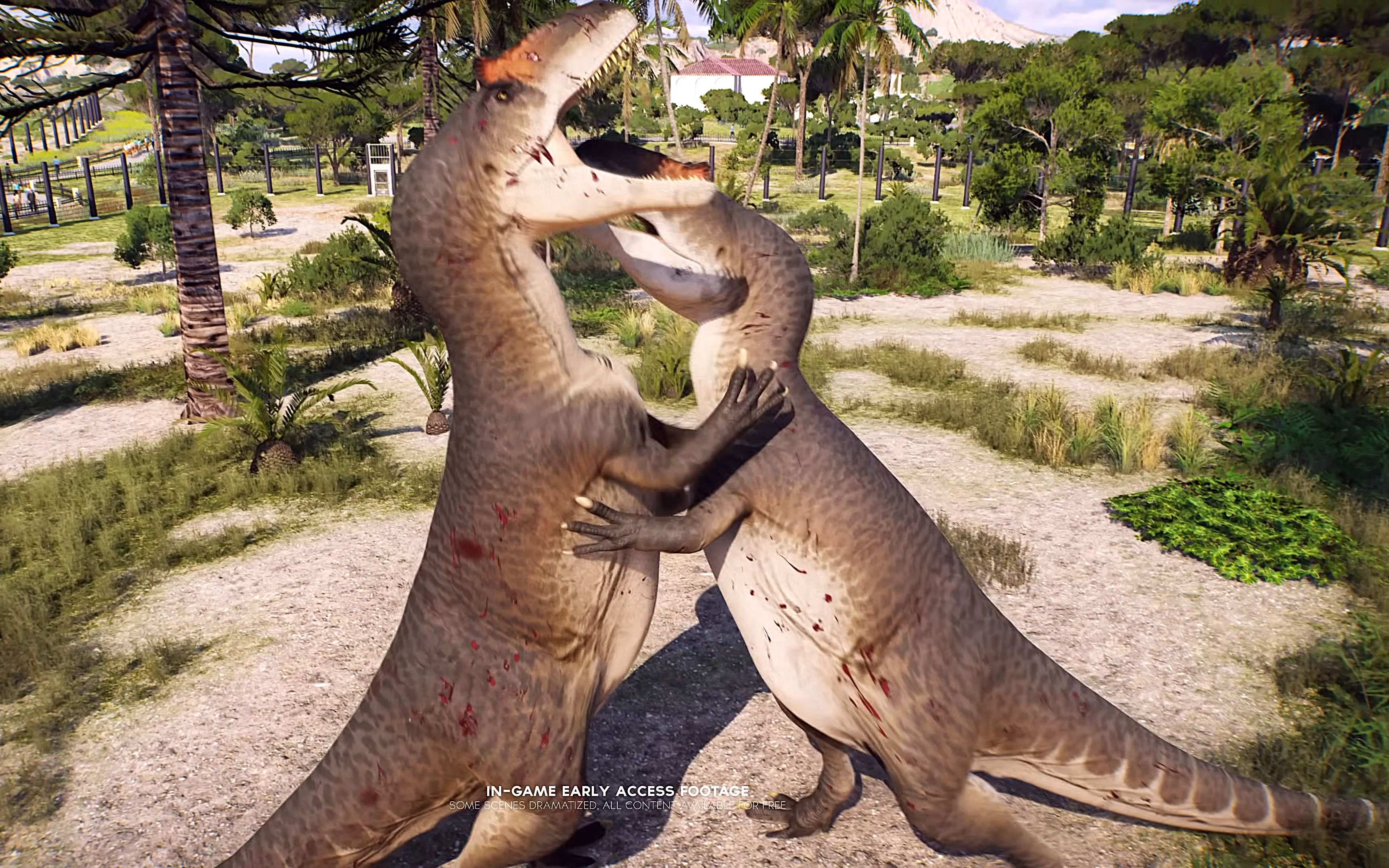Najlepsza gra z dinozuarami znów rośnie. Brutalne walki gigantów i lepsza grafika