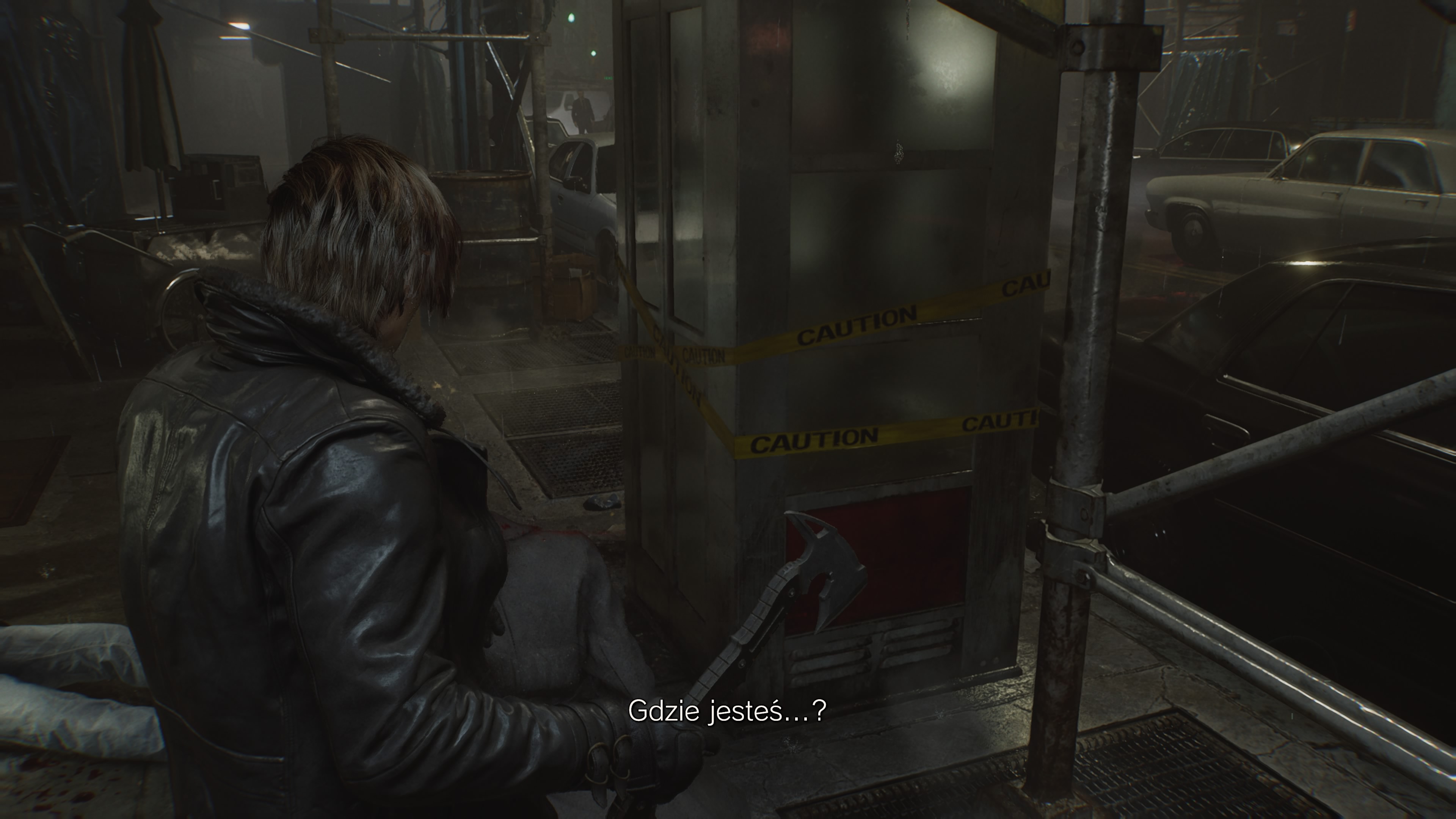 Resident Evil Requiem - Leon: Elbridge, Victor, wirus T, zarażeni, ulice, rewolwer