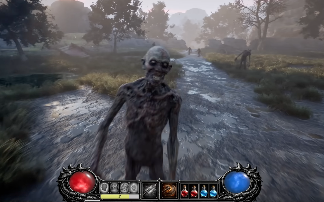 Diablo 2 Remake w pierwszej osobie wygląda GENIALNIE! Zobaczcie grę na Unreal Engine 5