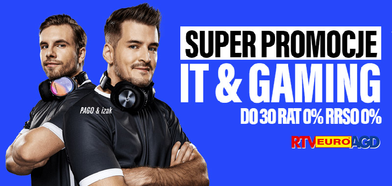 Super Promocje IT &amp; Gaming w RTV Euro AGD