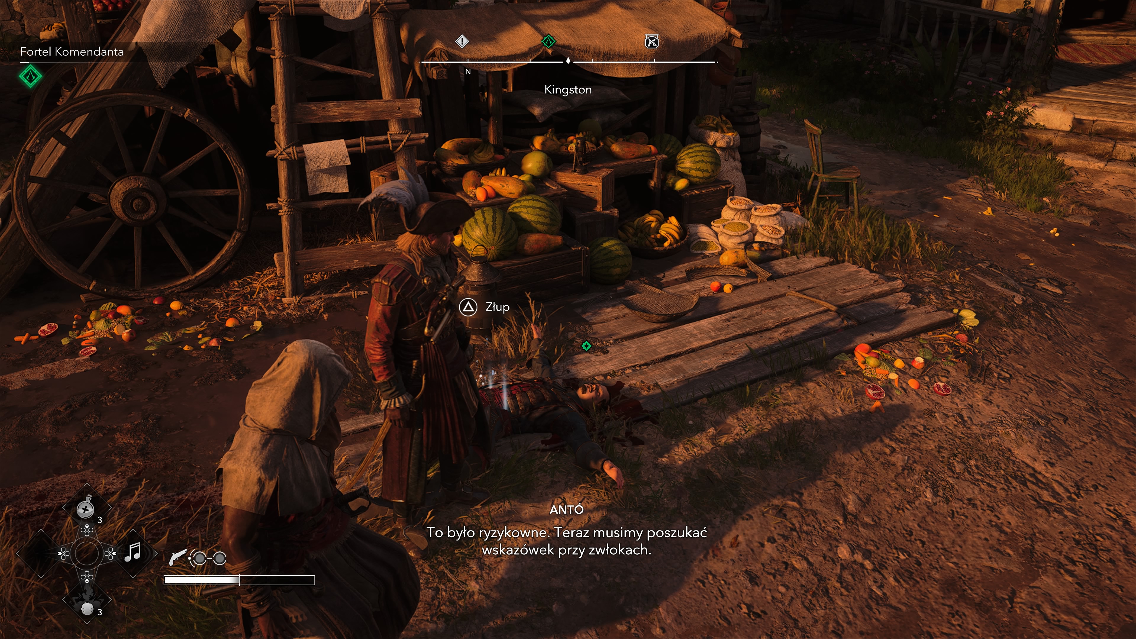 Assassin's Creed Black Flag Resynced - Atak, Fortel Komendanta: Kantor, Kenneth Abraham