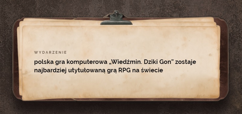 Wiedźmin w Godność. Wolność. Niepodległość. Gra edukacyjna Ministerstwa Edukacji Narodowej