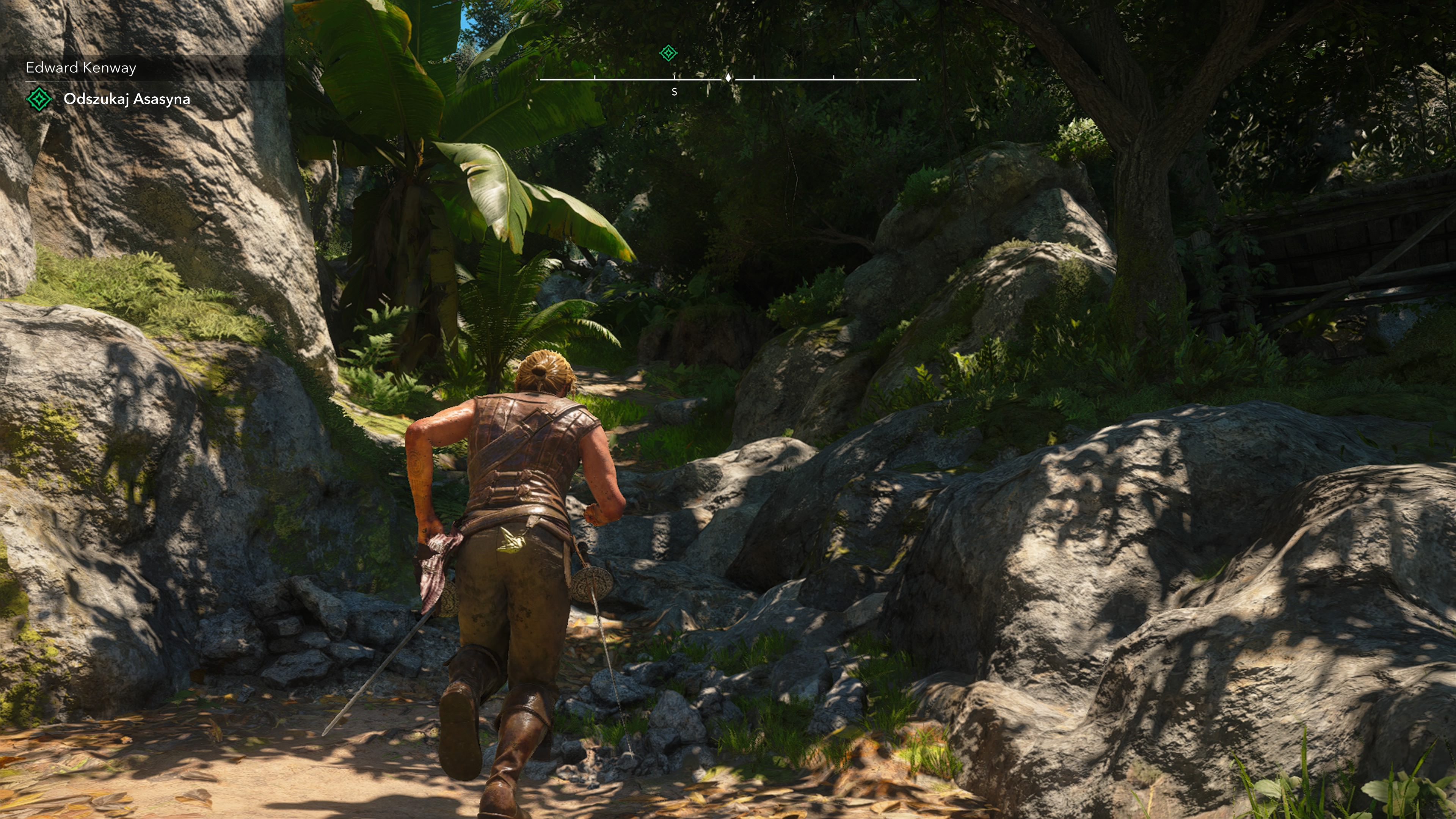 Assassin's Creed Black Flag Resynced - Edward Kenway: statek, brzeg, Asasyn Duncan, kupiec Stede