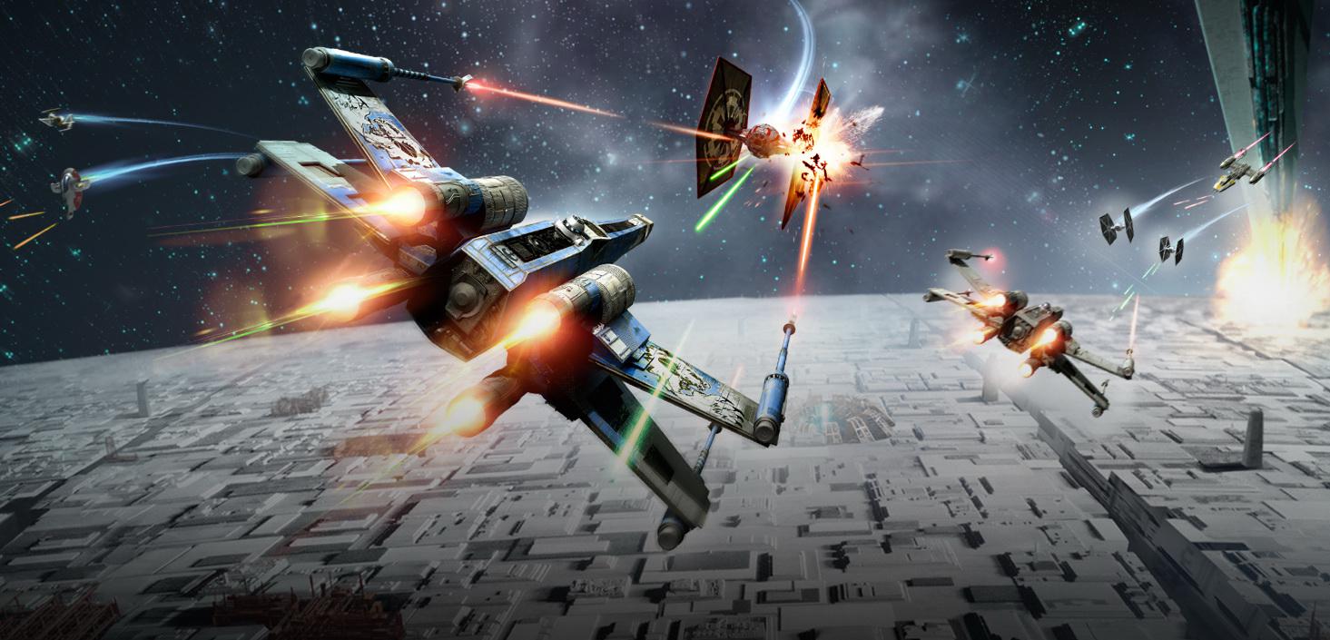 Zobaczcie kosmiczne walki myśliwców ze skasowanego Battlefront 3