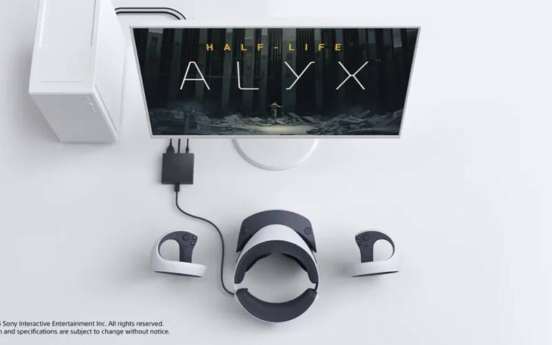 Macie gogle PS VR2? Ten adapter do PC jest teraz tańszy