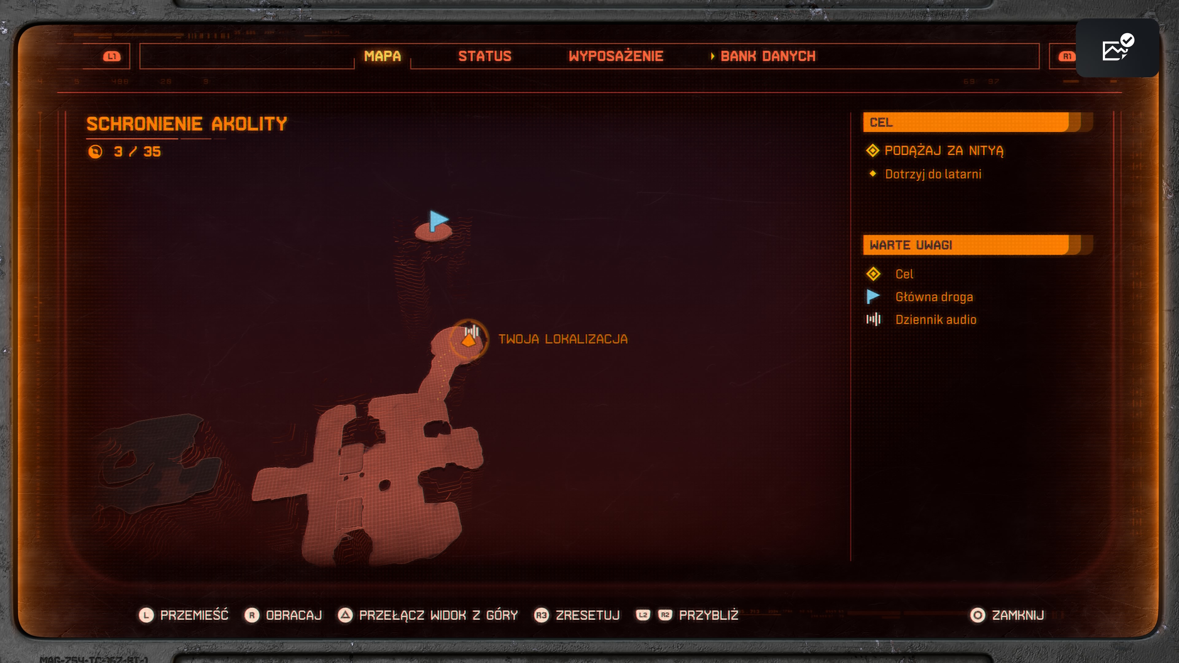 Saros - Schronienie akolity: wszystkie przedmioty, znajdźki, dzienniki audio i tekstowe