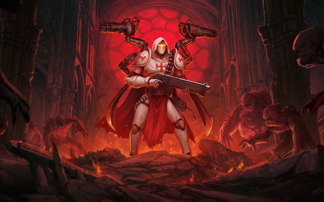 Polska odpowiedź na Brotato w klimatach DOOM-a. Arms of God zadebiutowało na Steam