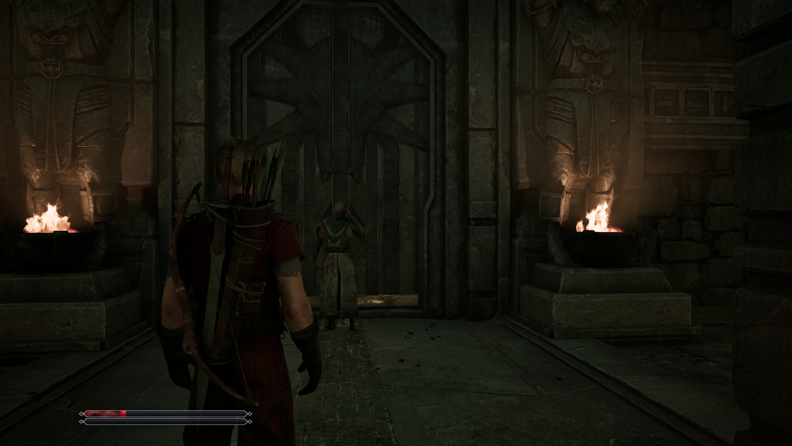 Gothic 1 Remake - Cmentarzysko Orków: Talas, Baal Lukor, Kąsacze, Baal Lukor, orkowa dźwignia