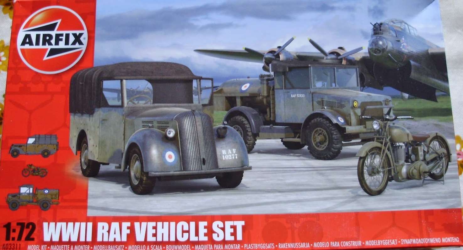 Jak zrobiony jest ten model #18: WWII Raf Vehicle Set skala 1:72