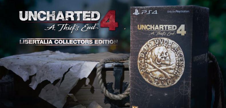 Sony dokładnie prezentuje edycję limitowaną i kolekcjonerkę Uncharted 4: Kres Złodzieja