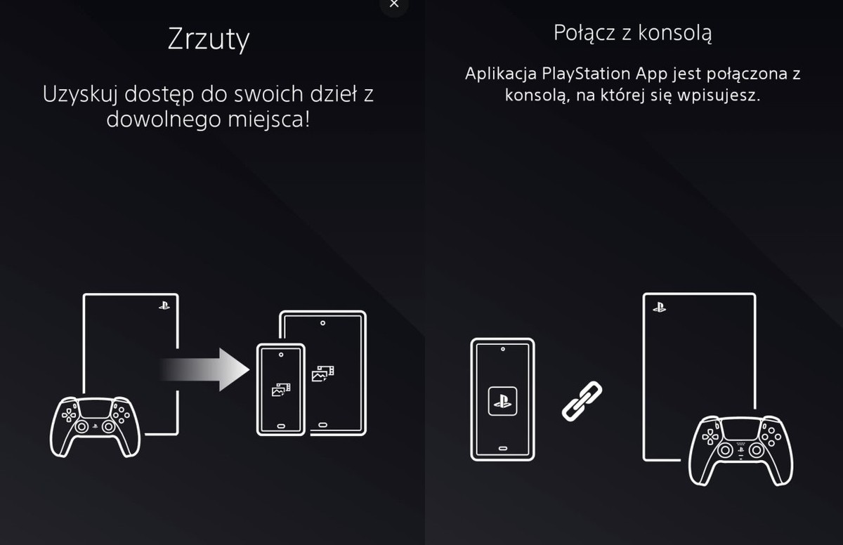 PlayStation 5 i aplikacja - przesyłanie zdjęć