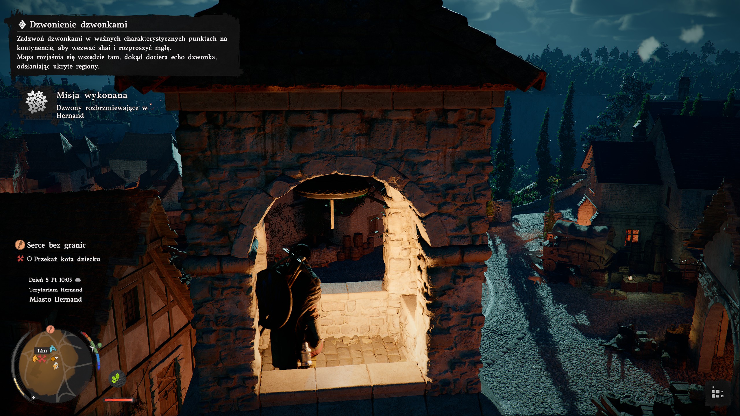 Crimson Desert - Wszystkie dzwony, odkrywanie mapy z mgły, gdzie są shai?