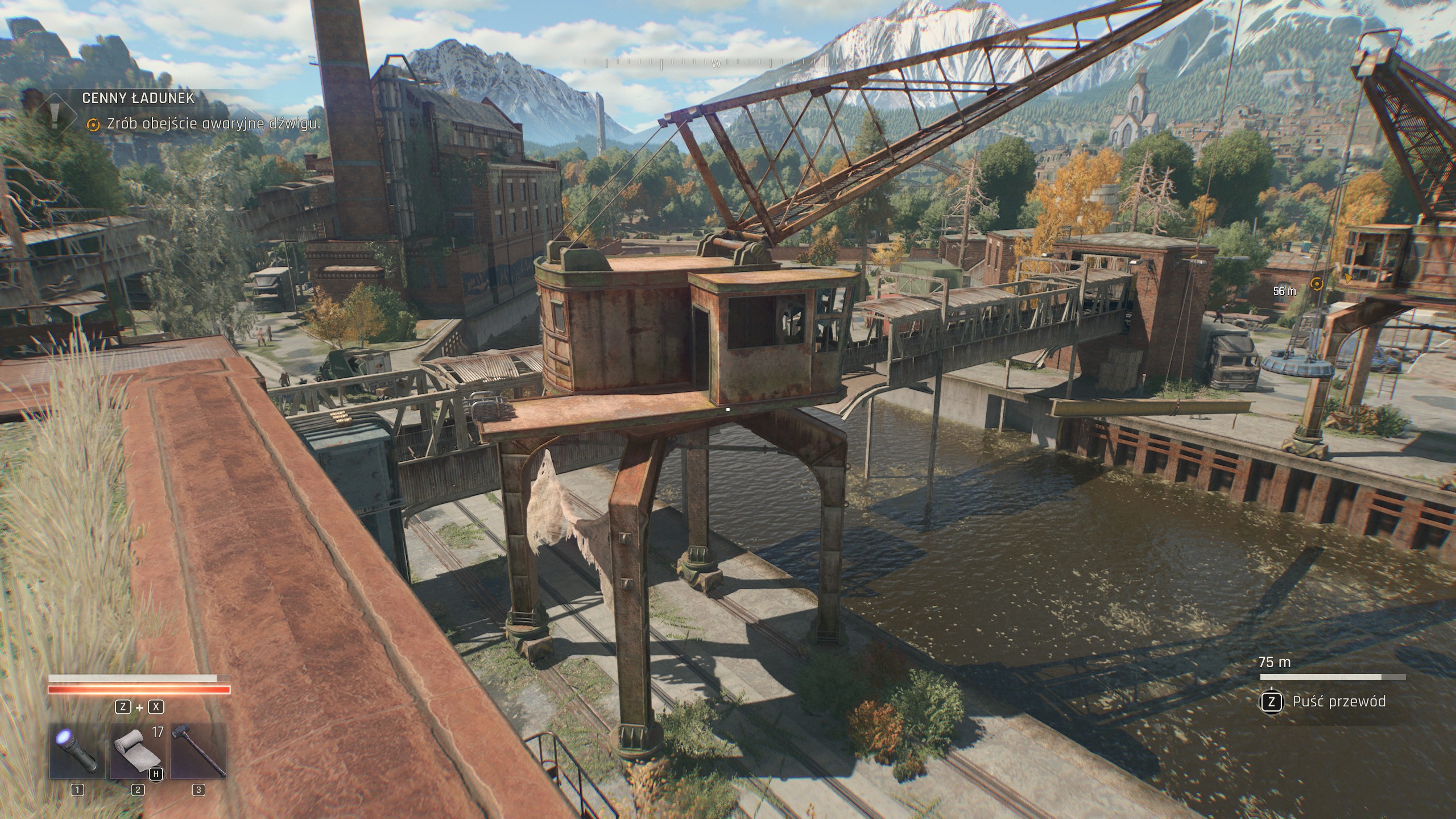 Dying Light The Beast - Cenny ładunek: Keller, zaginiona amunicja, kontener, dźwig, piwnica, rozdzielnica