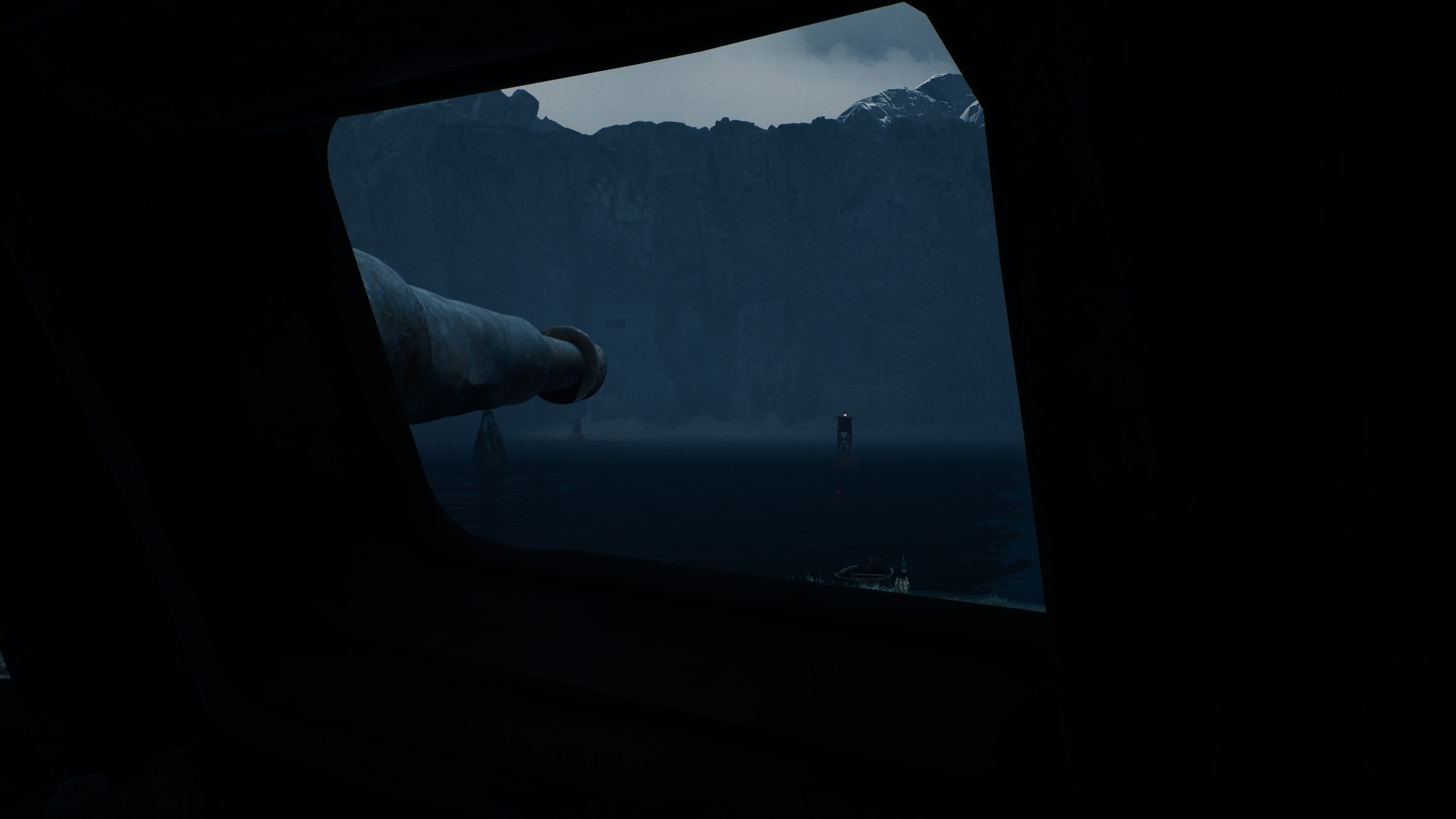 Reanimal - Akt 1: Powodzianie, opis przejścia, znajdźki: mur, jezioro, harpun, hotel, armata, świnie