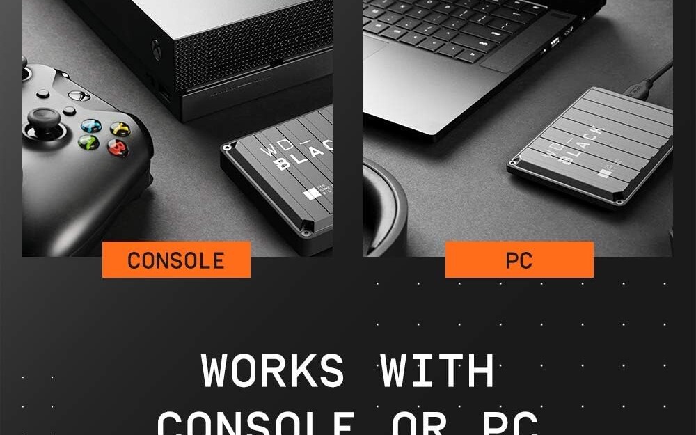 Bardzo dobra okazja na dysk WD-Black P10 z 5 TB pojemności - do PC, PS5 i XSX|S za 499 zł