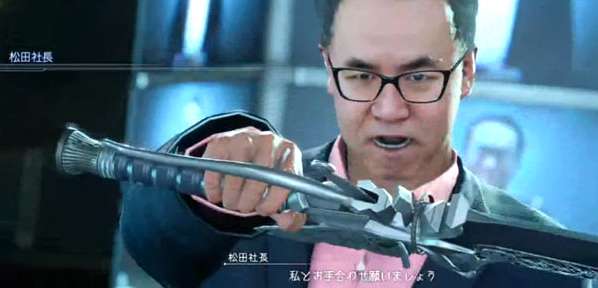 Prezes Square Enix walczy z Noctisem w specjalnej prezentacji Final Fantasy XV