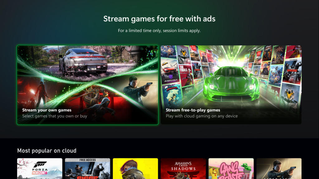 Xbox za reklamy