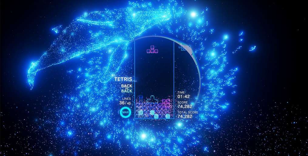 Zobacz relaksującą rozgrywkę z Tetris Effect w 4K