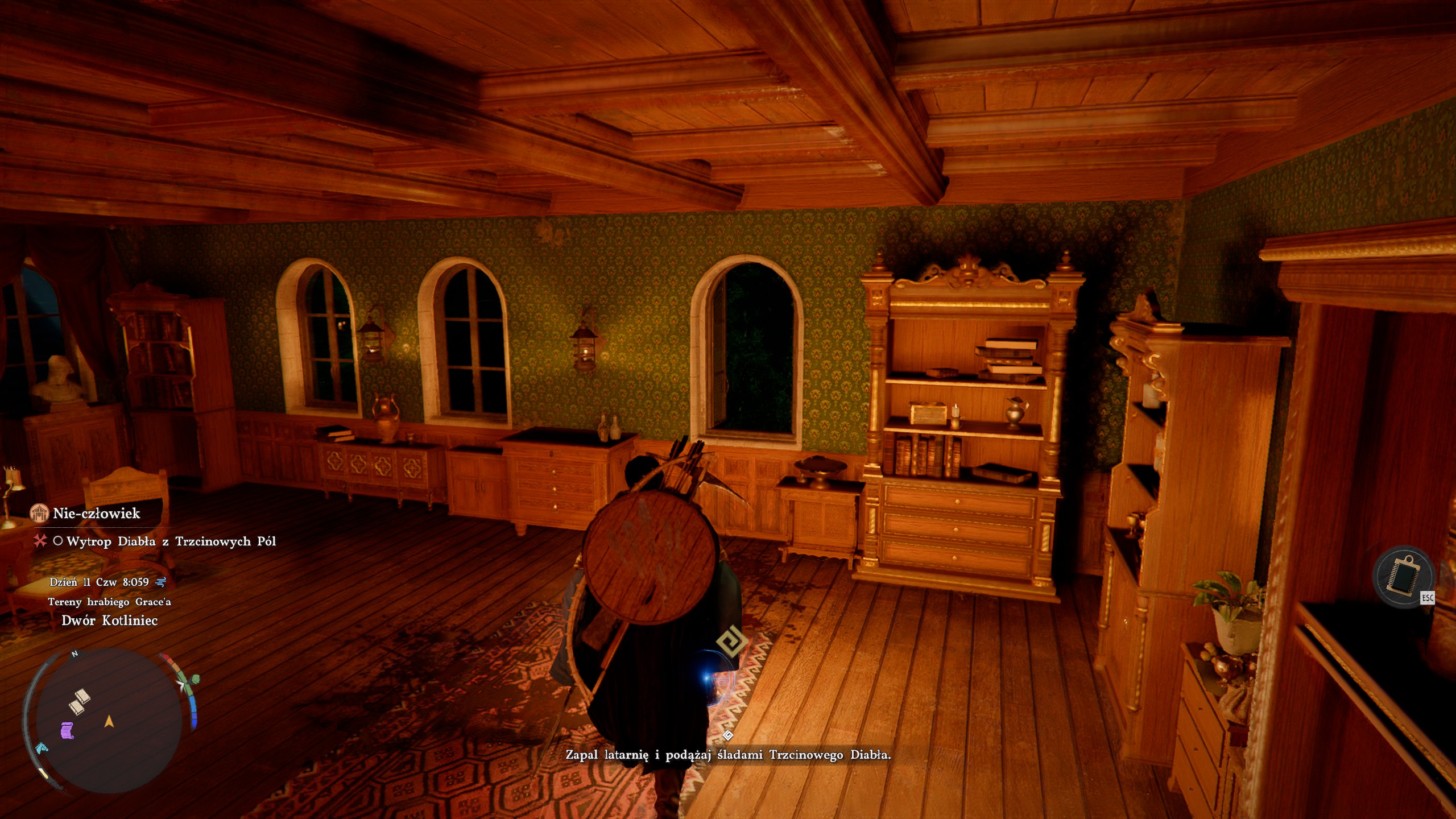 Crimson Desert - Nie-Człowiek: Diabeł, Trzcinowego Pola, śledztwo