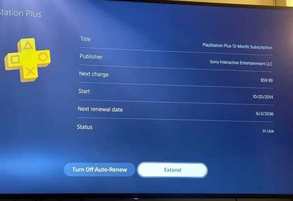 PS Plus posiada limit maksymalnego przedłużenia subskrypcji. Gracz wydał majątek na abonament Sony