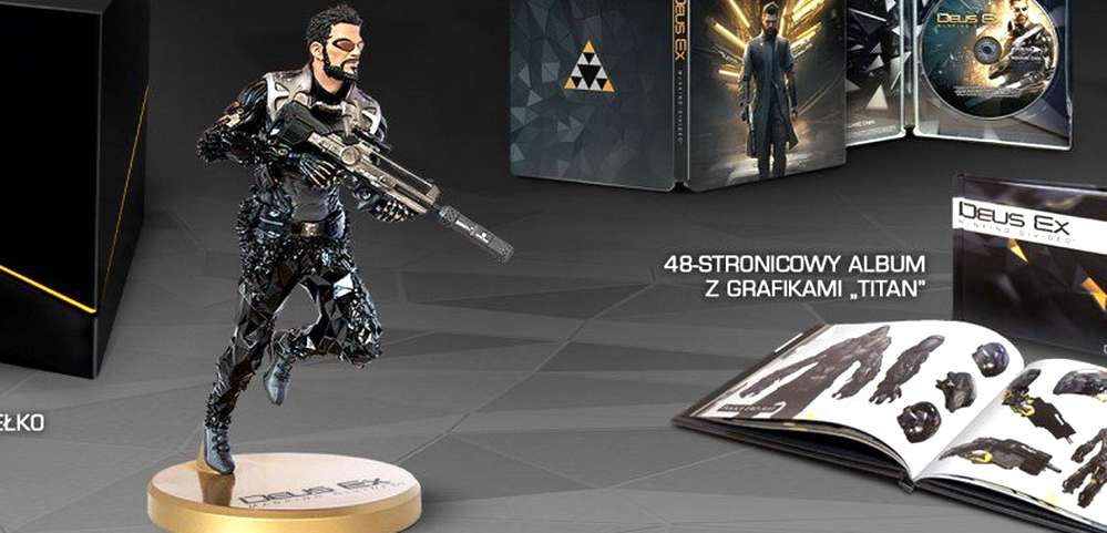 Deus Ex: Rozłam Ludzkości. Kolekcjonerka z figurką za 130 zł