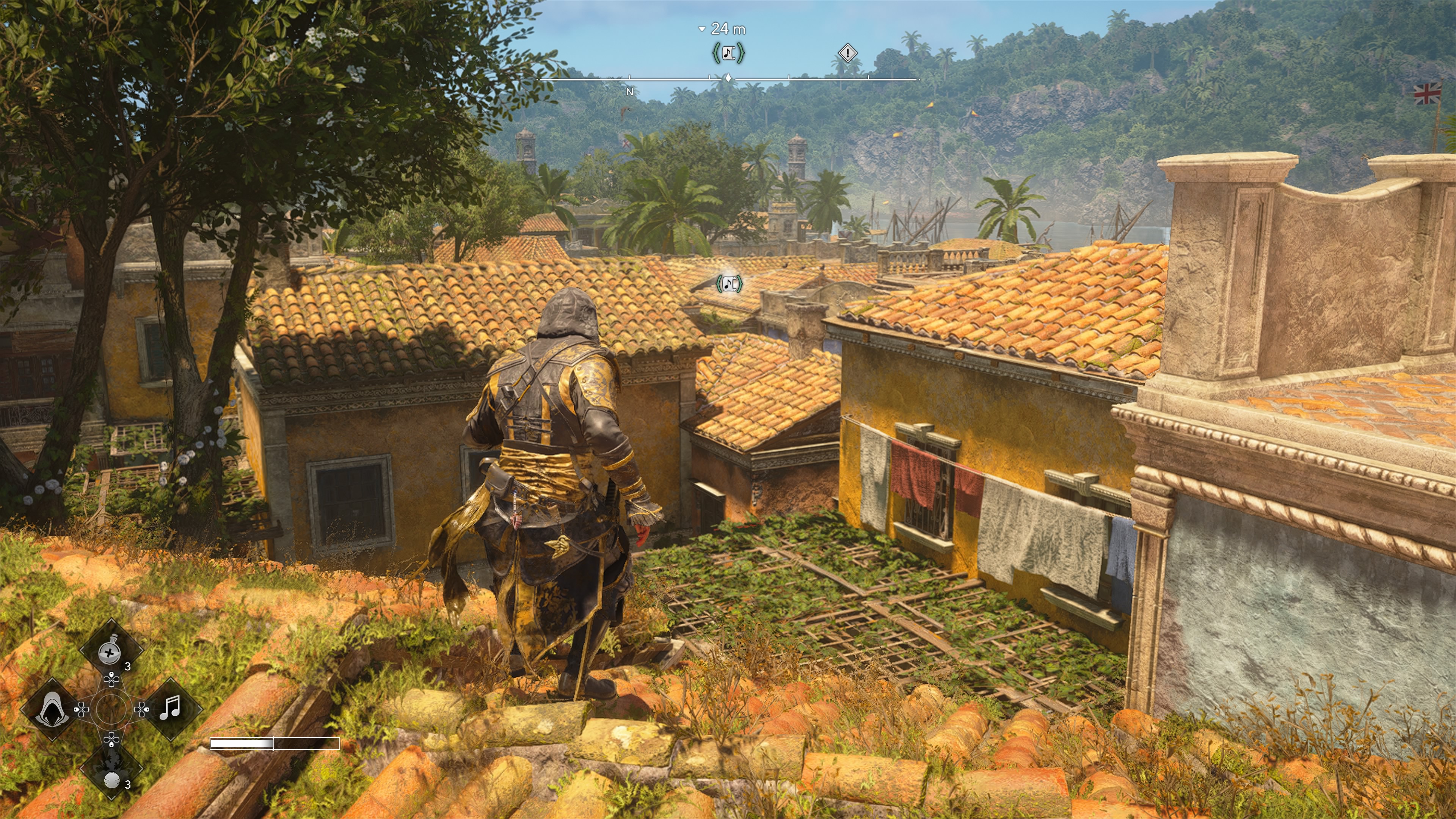 Assassin's Creed Black Flag Resynced - Karty z szantami w Hawana