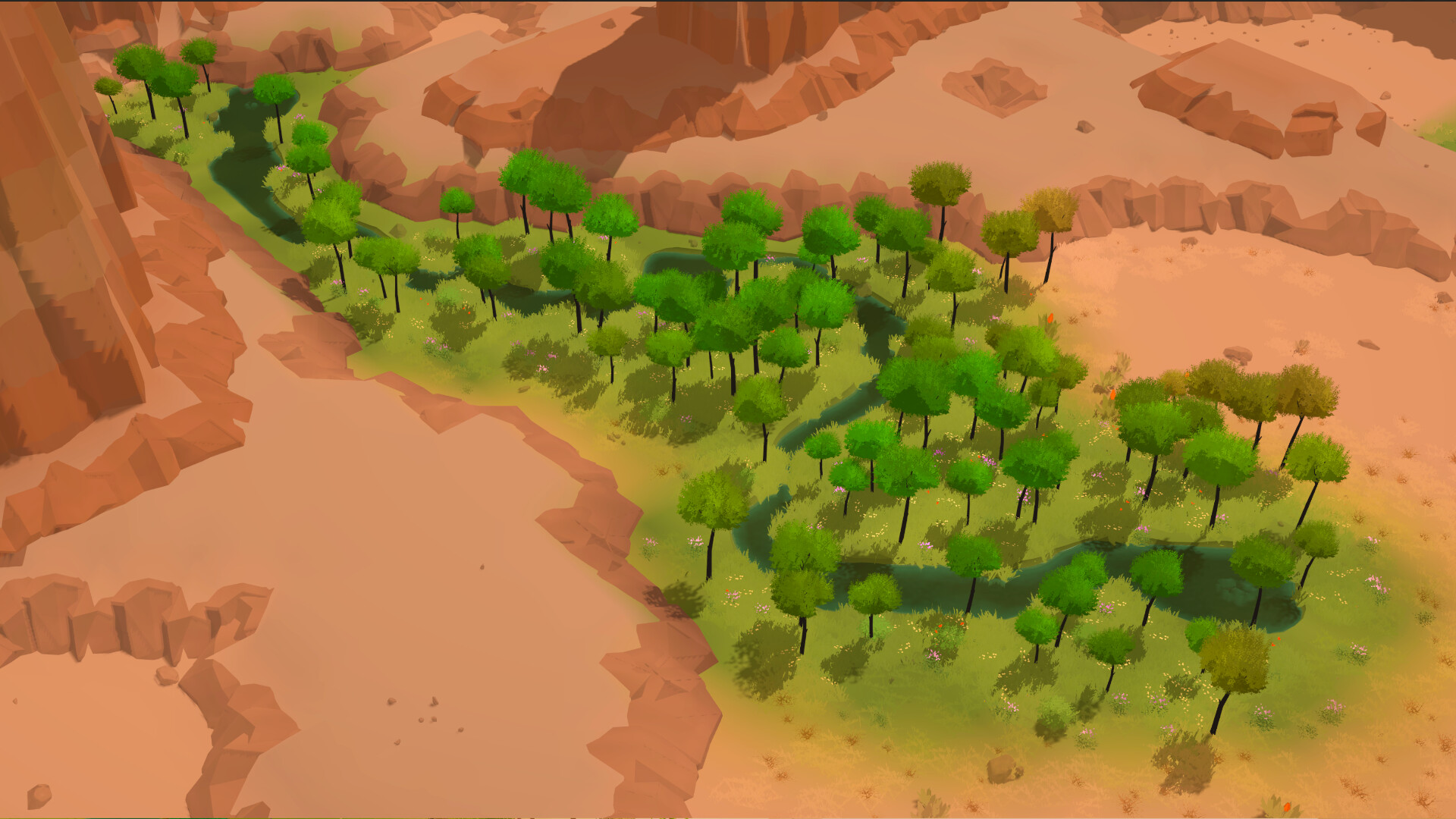 WATERFUL: a tiny oasis builder #2
