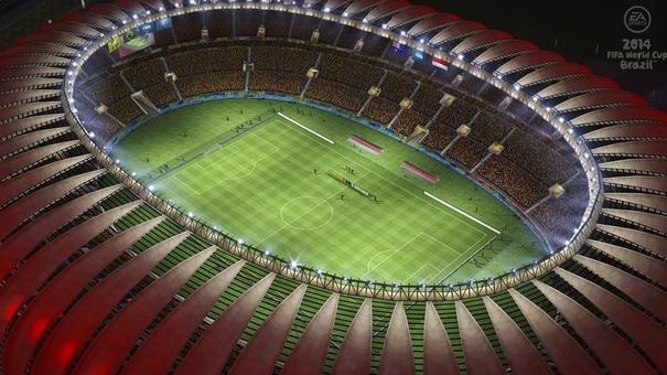 EA SPORTS 2014 FIFA World Cup Brasil nęci stadionami