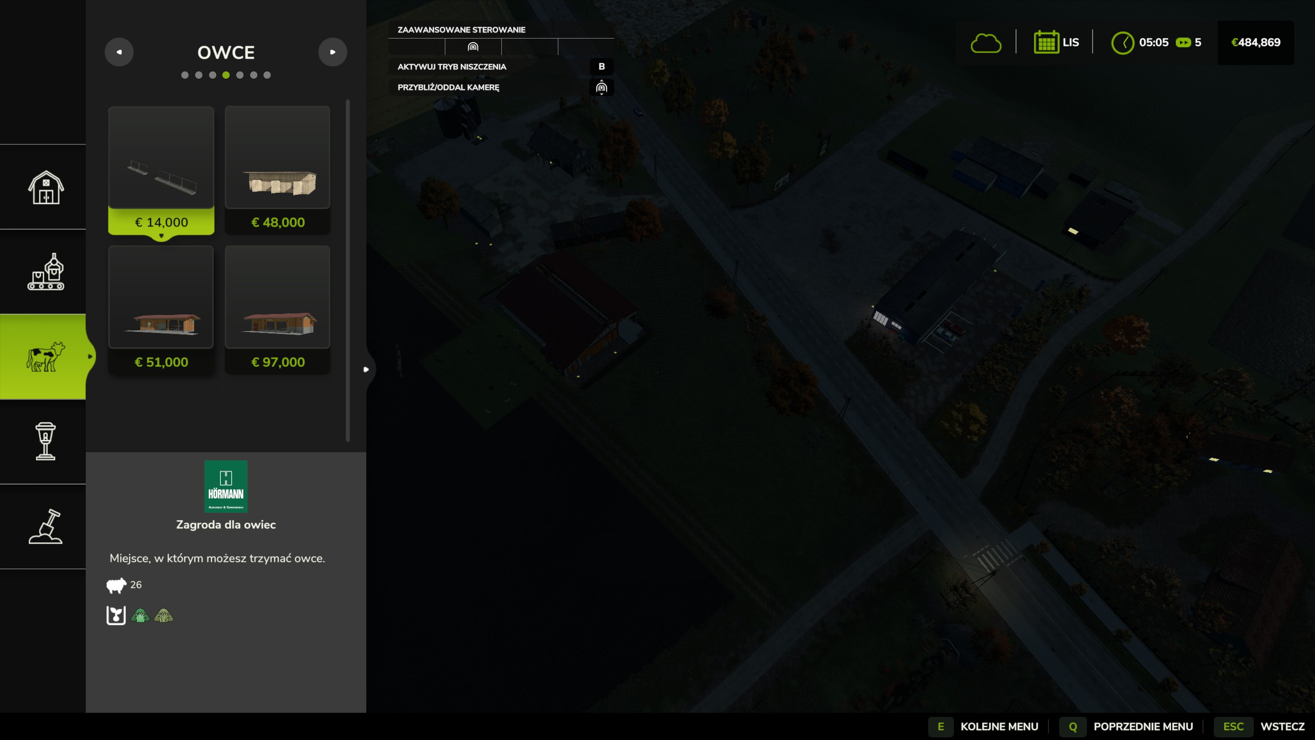 Farming Simulator 25 - Hodowla owiec, wełna, karmienie zwierząt, utrzymanie
