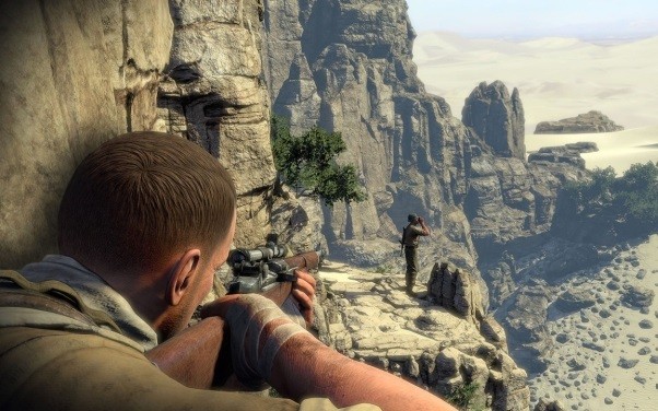 Eliminowanie rywali w cieniu wielkich drzew - nowy gameplay z Sniper Elite III: Afrika