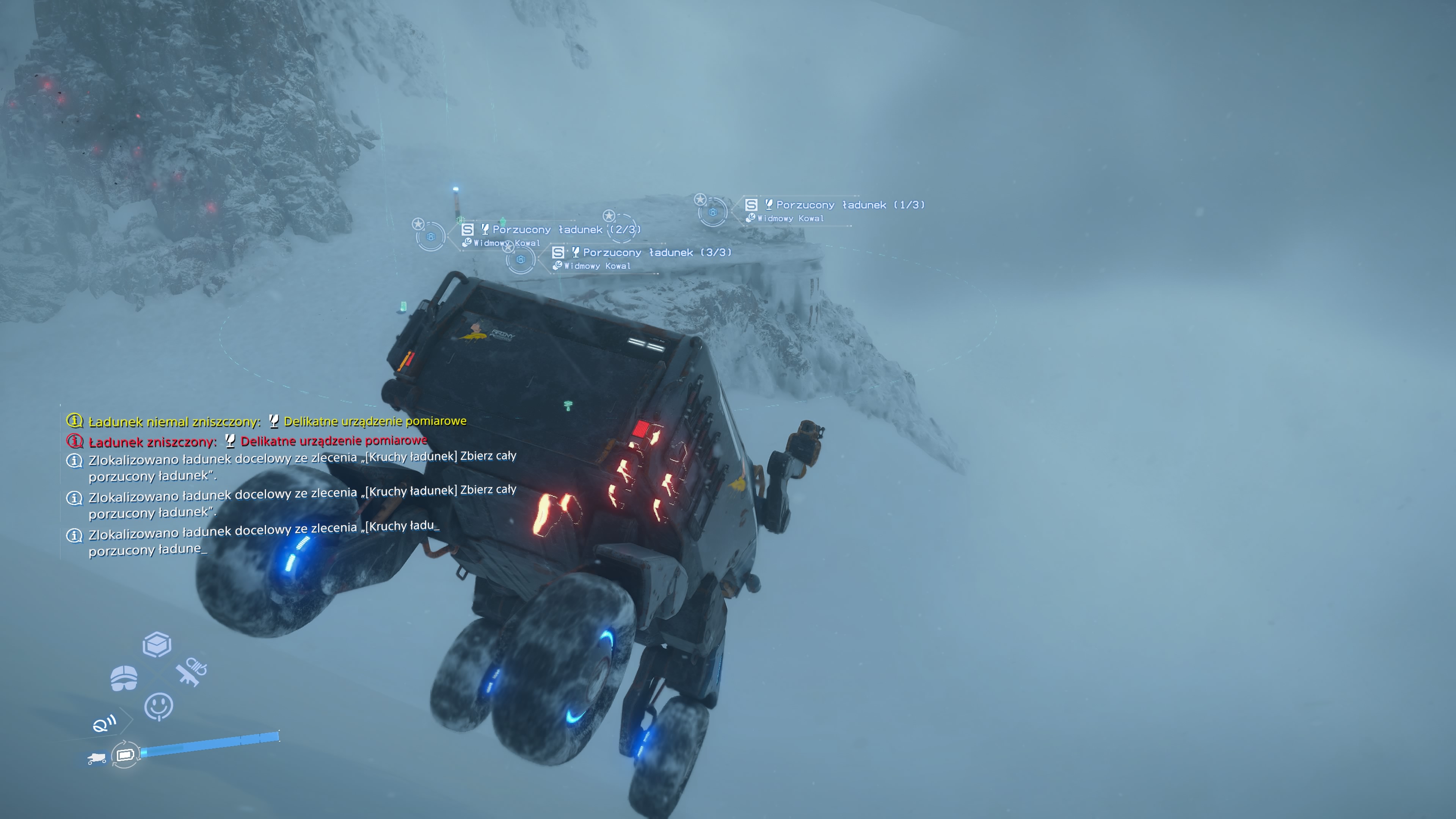 Death Stranding 2 - Zlecenie 40: Porzucony ładunek, schron Widmowego Kowala