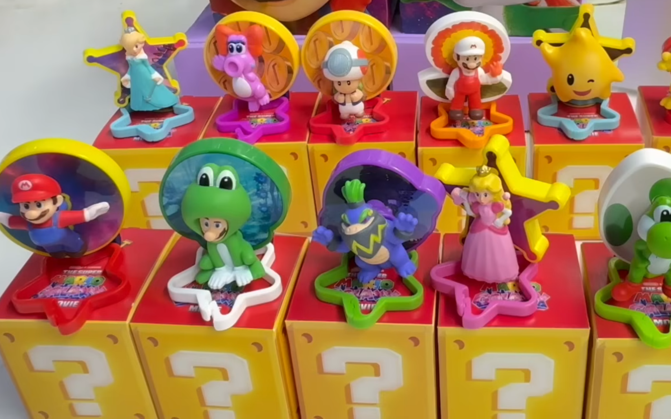 Figurki z ostro krytykowanego filmu Super Mario Galaxy w polskiej sieci McDonald’s