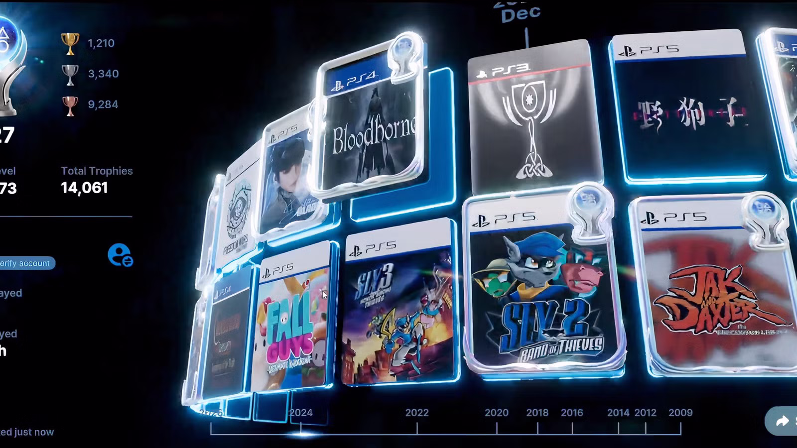 Twoja historia grania w formie wyjątkowej osi czasu. Fani PlayStation są zachwyceni