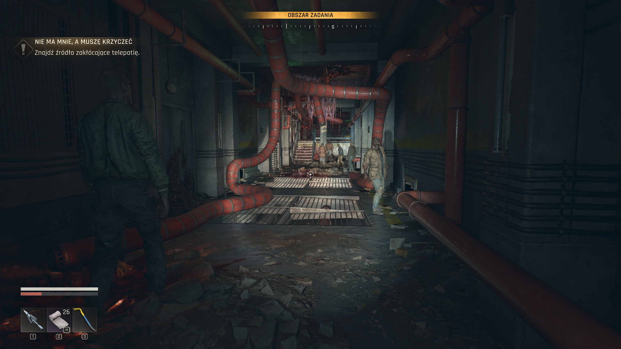 Dying Light The Beast - Nie ma mnie a muszę krzyczeć: bocznica kolejowa, telepatia, tunel kolejowy, Rick