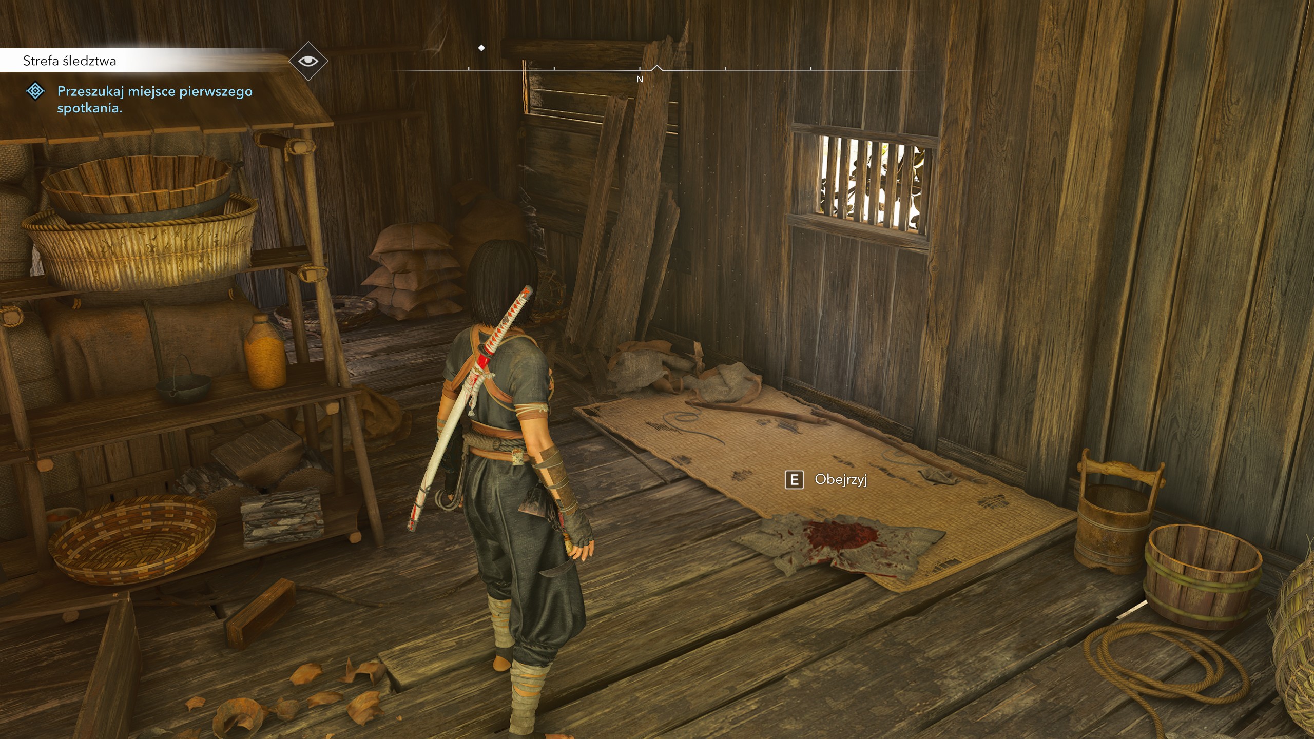 Assassin's Creed Shadows - Złapać szpiega, Gość: dom